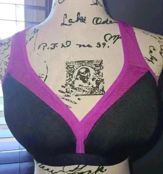 Champion Other - Champion Womans Black/Pink Sports Bra
